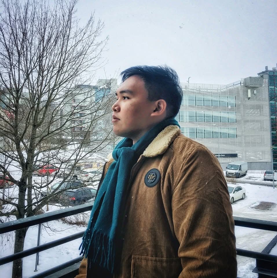 Portrait of Jake Durante, web developer in Finland